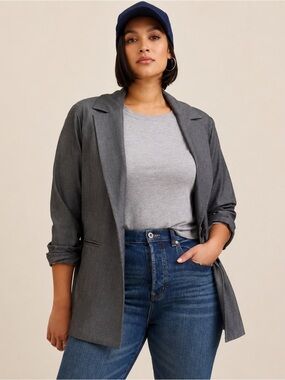 Torrid Studio Luxe Long Line‎ Blazer